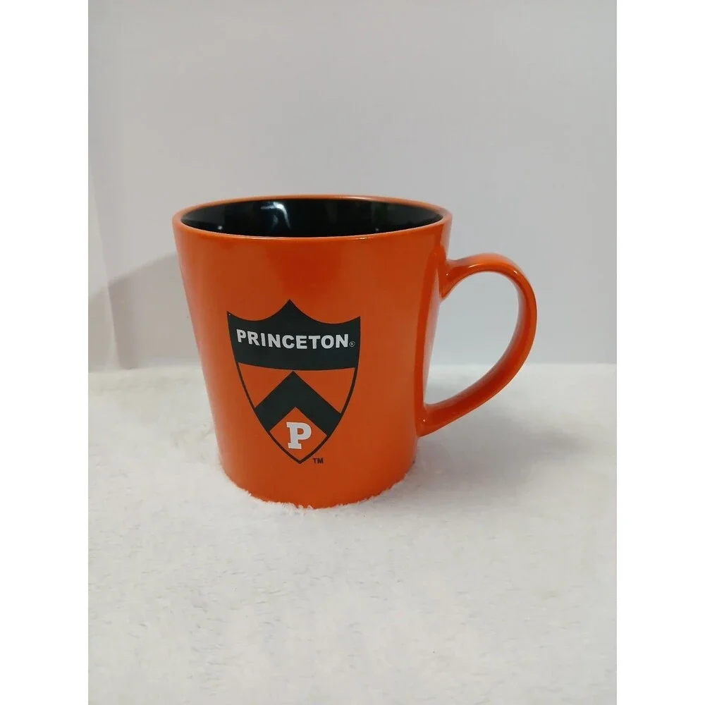 Princeton‎ Shield Logo Coffee Mug Orange Black Official Collegiate Licsenced